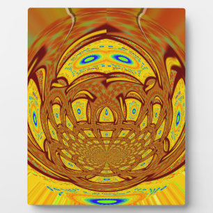 Golden Yellow Baseball Handschuh Kunst, Dichtung u Fotoplatte