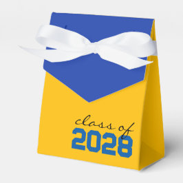 Golden Yellow & Blue Abschluss Fevor Boxes Geschenkschachtel