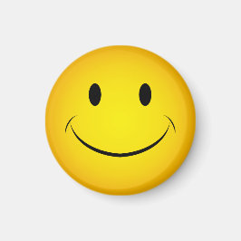 Golden Yellow Face Magnet
