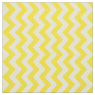 Golden Yellow Marokcan Moods Chevrons Stoff