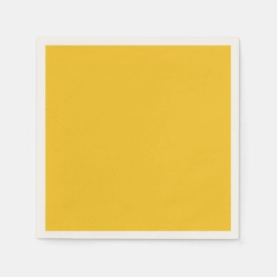 Golden Yellow Solid Color Serviette