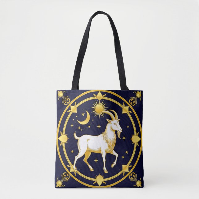 Golden Zodiac Capricorn Design (Vorderseite)