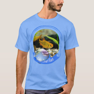 Golden Zwerg Barb Aquarium Fisch T-Shirt