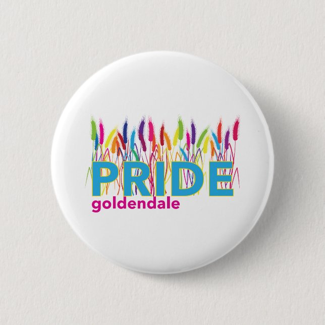 goldendale PRIDE Swag Button (Vorderseite)