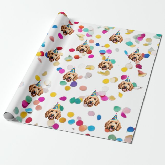 Goldendoodle 2 Wrapping Paper Geschenkpapier (Ungerollt)