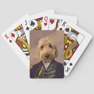 Goldendoodle - Admiral Cooper Spielkarten