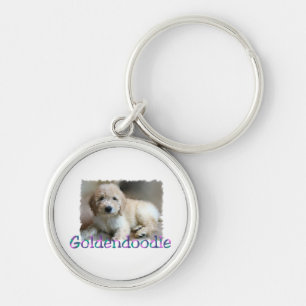 Goldendoodle Art Schlüsselanhänger