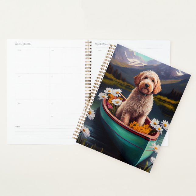 Goldendoodle auf dem Paddle: Ein Landschaftliches  Planer (Anzeige)