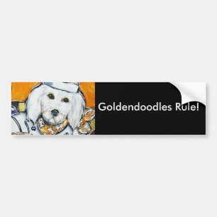 Goldendoodle Autoaufkleber