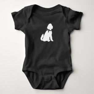 Goldendoodle Babydusche Baby Strampler