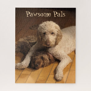 Goldendoodle Best Friends - Adorable Dog Duo Puzzle