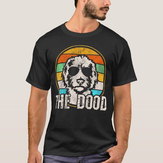 Goldendoodle Der Dood Hund T-Shirt (Vorderseite)