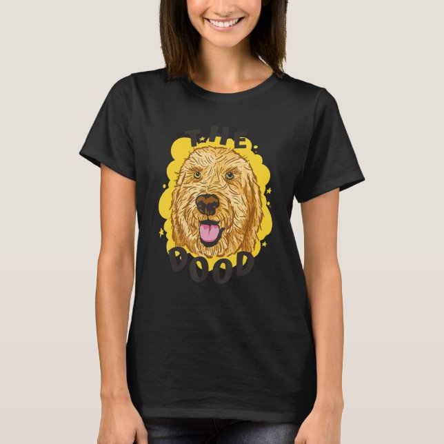 Goldendoodle Die Dood Vater Mama Labradoodle T-Shirt (Vorderseite)