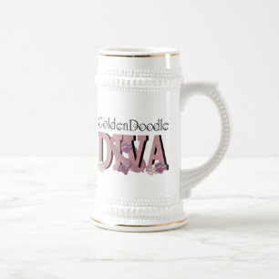 GoldenDoodle DIVA Bierglas