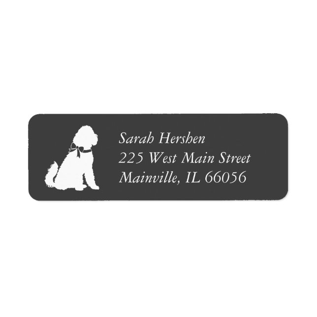 Goldendoodle Dog Baby Dusche Geschlechtslos (Vorne)