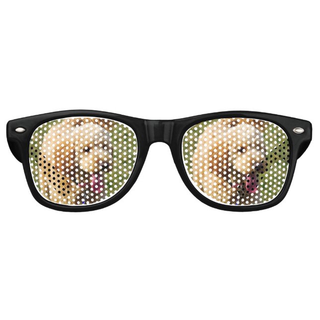Goldendoodle Dog Partybrille (Vorderseite)