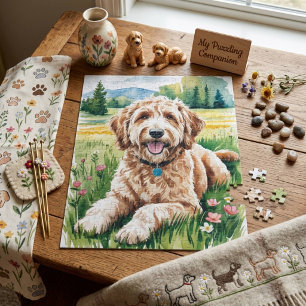 Goldendoodle Dog Puzzle
