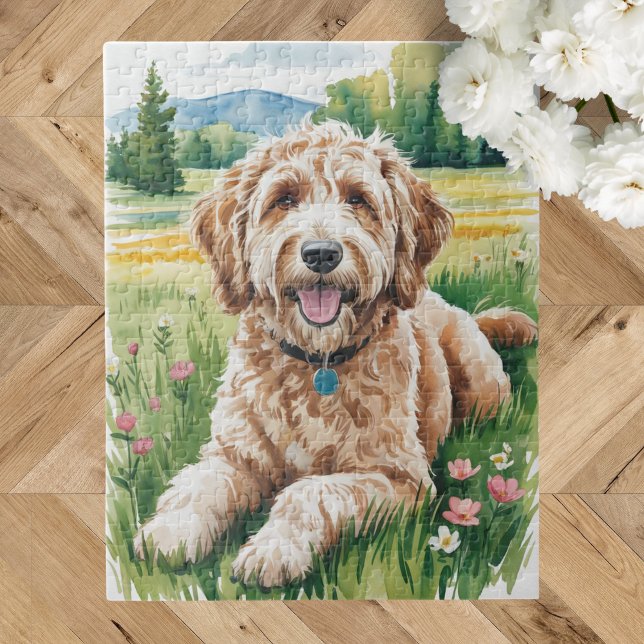 Goldendoodle Dog Puzzle (Von Creator hochgeladen)