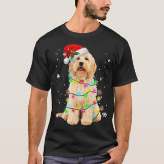 Goldendoodle Dog Tree Weihnachten Weihnachten Weih T-Shirt