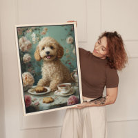 Goldendoodle Dog Vintag Tee