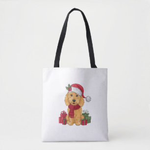 Goldendoodle Dog WeihnachtsOutfits Weihnachtsmannm