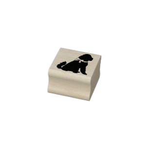 Goldendoodle Dog Welpenlabradoodle Gummistempel