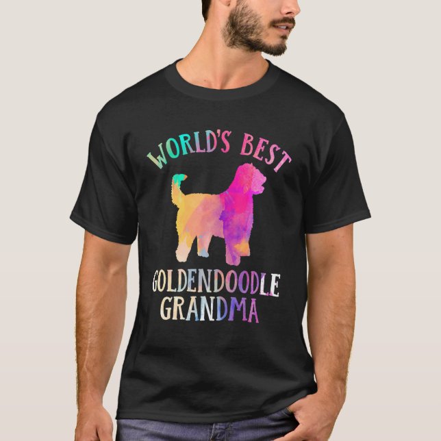 Goldendoodle Dog  Worldu2019s Best Golden Doodle G T-Shirt (Vorderseite)