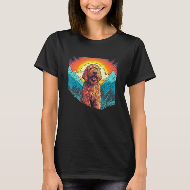 Goldendoodle Dood  Doodle Dog Golden Doodle 10 T-Shirt (Vorderseite)