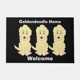 Goldendoodle Doormat-Design Fußmatte