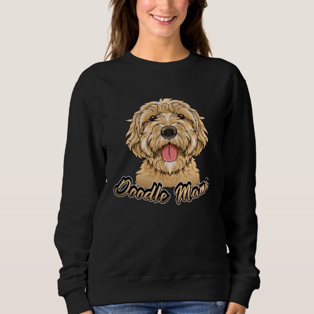 GoldenDoodle  for Women Girls Kids Doodle Mama Sweatshirt (Vorderseite)