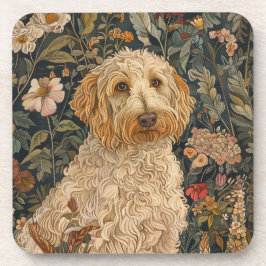 Goldendoodle Garden Tapestory Geburtstagsparty Getränkeuntersetzer