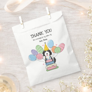 Goldendoodle Geburtstagsparty Danke, dass Sie für Geschenktütchen