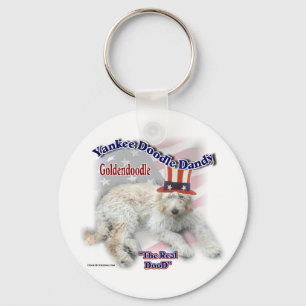 Goldendoodle-Geschenke Schlüsselanhänger
