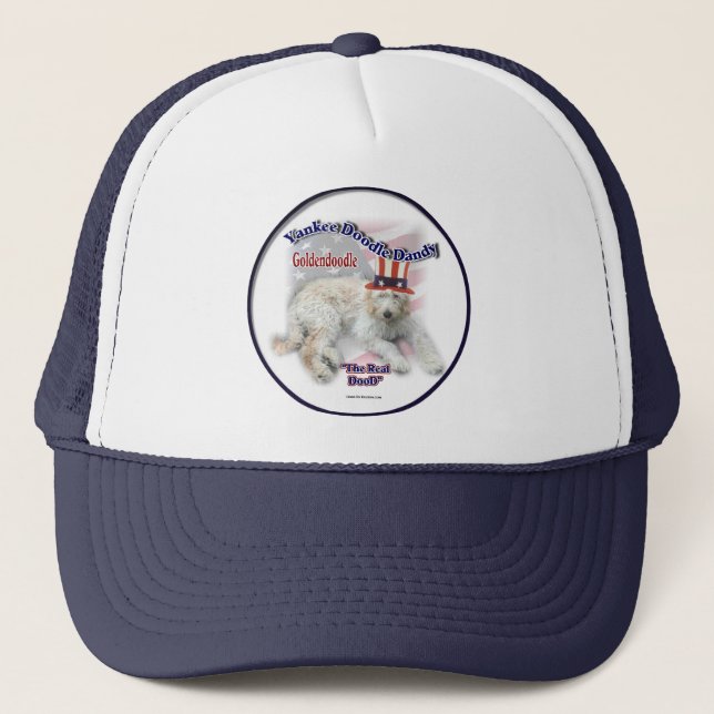 Goldendoodle-Geschenke Truckerkappe (Vorderseite)