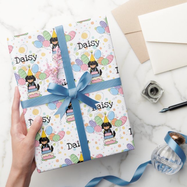 Goldendoodle Hund Geburtstag Geschenkpapier (Schenken)