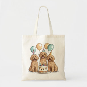 Goldendoodle Hunde zum Geburtstag Tragetasche
