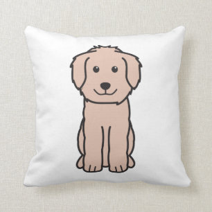 Goldendoodle HundeCartoon Kissen