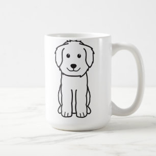 Goldendoodle HundeCartoon Tasse