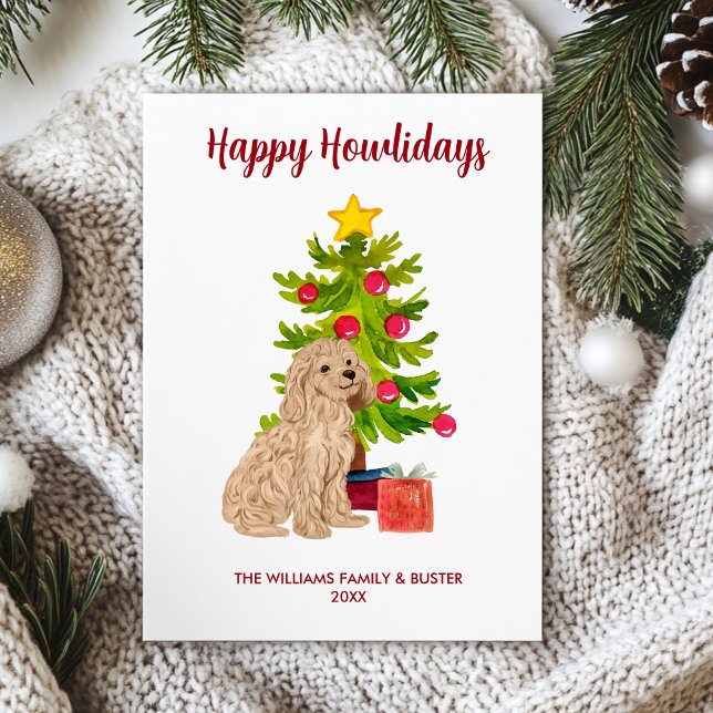 Goldendoodle-Hundefamilie Weihnachten (Von Creator hochgeladen)