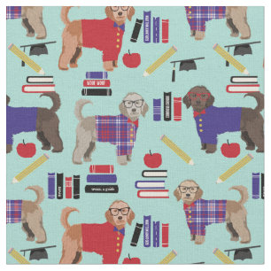 Goldendoodle-Hundelehrer Stoff