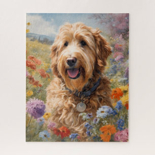 Goldendoodle im Blut Puzzle