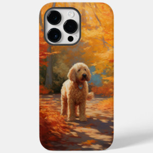 Goldendoodle im Herbstlaubfall inspiriert Case-Mate iPhone 14 Pro Max Hülle
