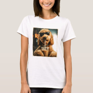 Goldendoodle-Kaffee-Shirt T-Shirt