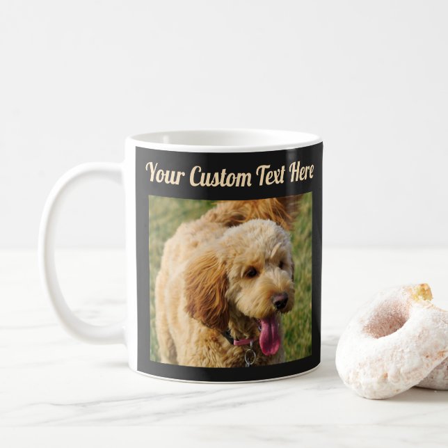 Goldendoodle Kaffeetasse (Mit Donut)
