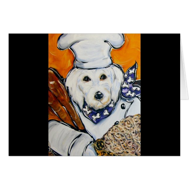 Goldendoodle-Koch (Vorderseite (Horizontal))