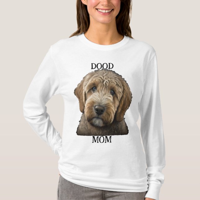 Goldendoodle Labradoodle Bernedoodle Mama T-Shirt (Vorderseite)