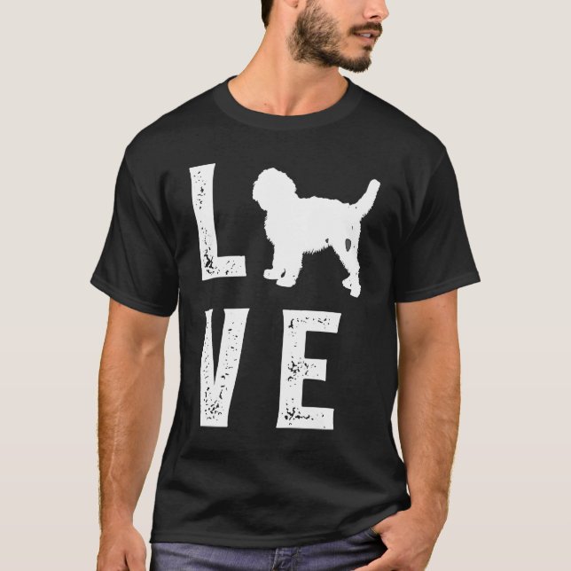 Goldendoodle Liebe T-Shirt (Vorderseite)
