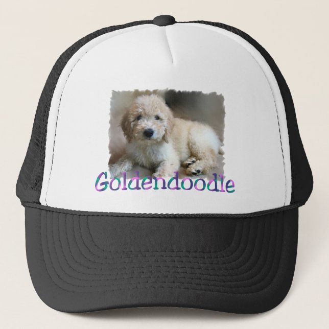 Goldendoodle Liebhaber Geschenke Truckerkappe (Vorderseite)