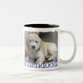 Goldendoodle Liebhaber Geschenke Zweifarbige Tasse