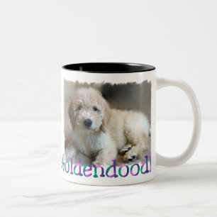 Goldendoodle Liebhaber-Geschenke Zweifarbige Tasse